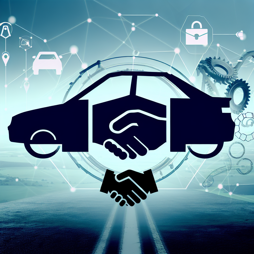 Image illustrating affiliate marketing in the automotive industry