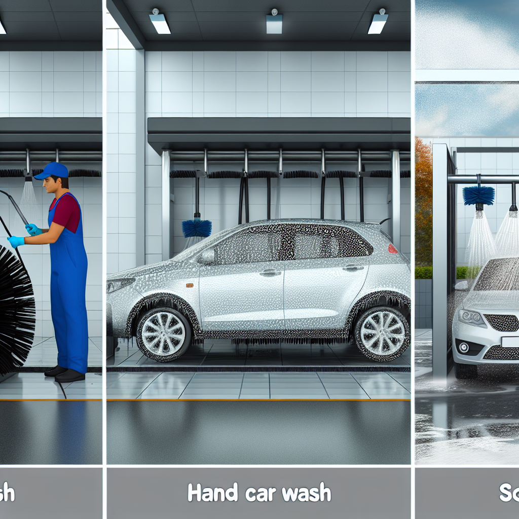 Different Car Wash Techniques