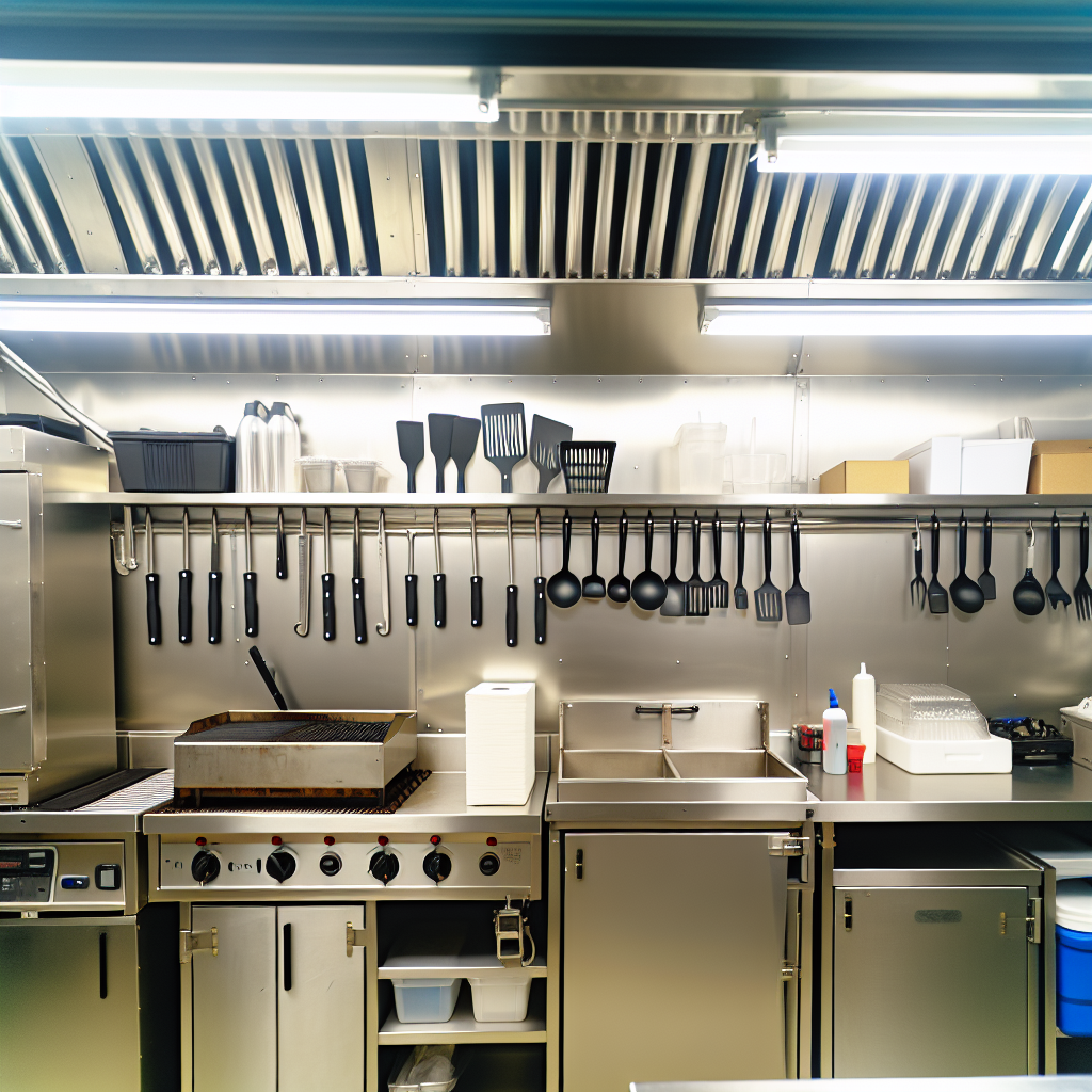 Food truck kitchen
