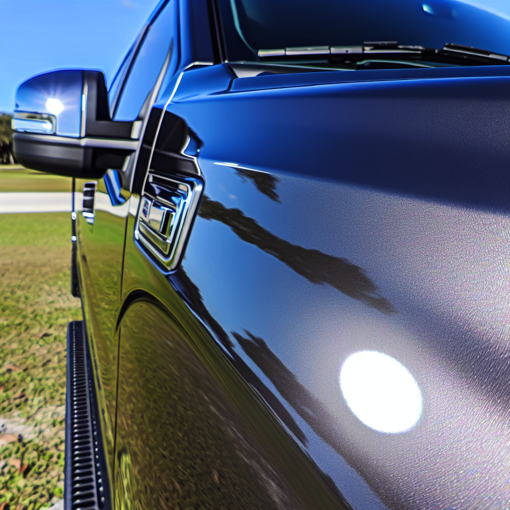 Ford Truck with Clear Coat