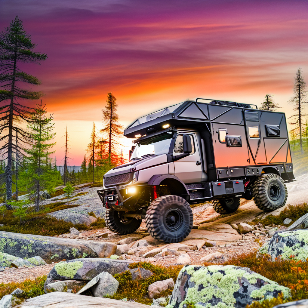 Rugged Off-Road Truck Camper