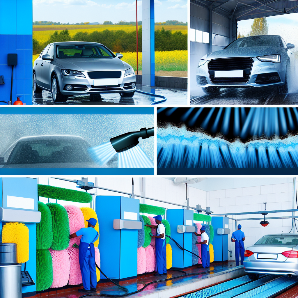 Different types of car washes