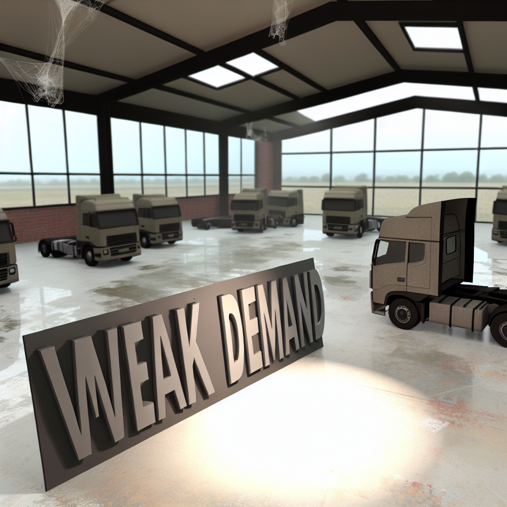 Weak Demand in Class 8 Truck Market