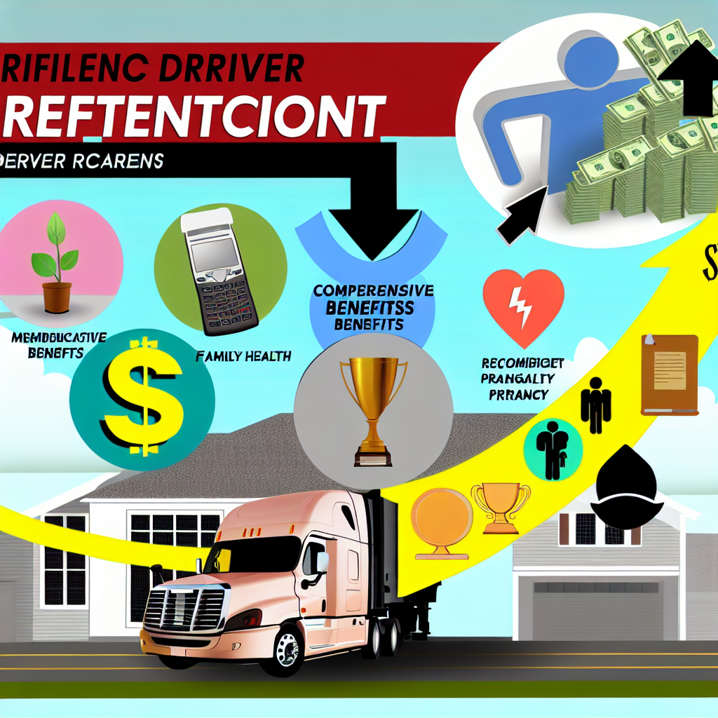 Image illustrating factors influencing driver retention