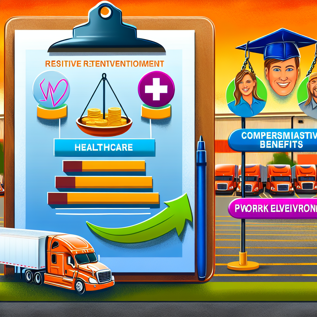 Image illustrating driver retention strategies