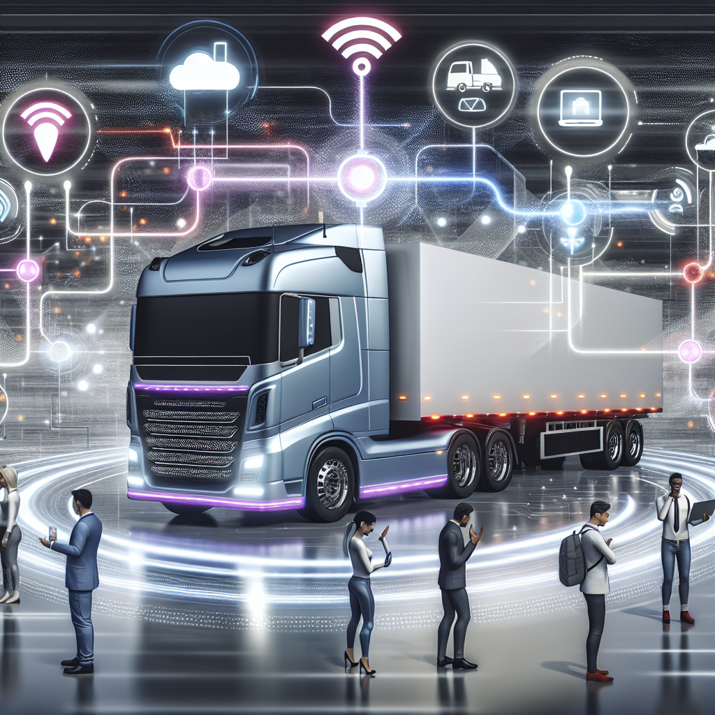 Truck with Digital Technology