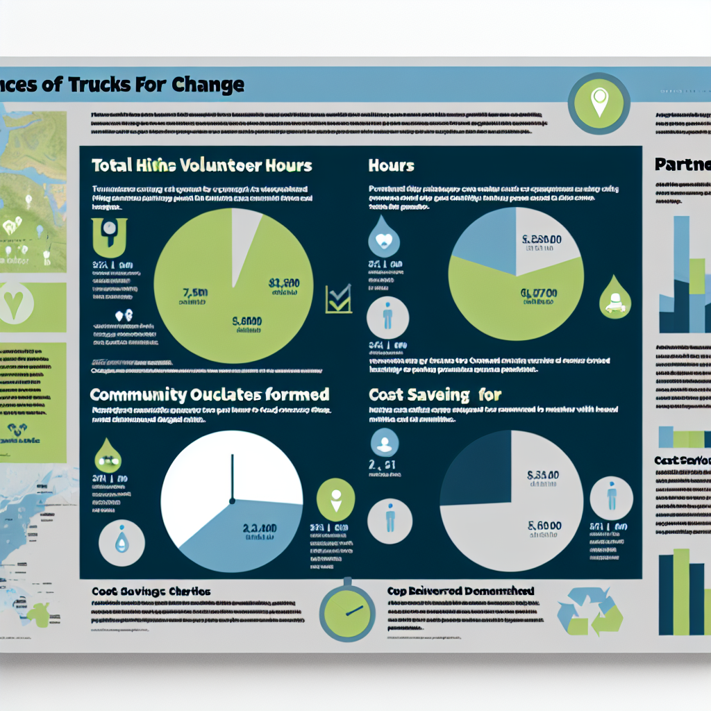 Trucks for Change Impact Infographic