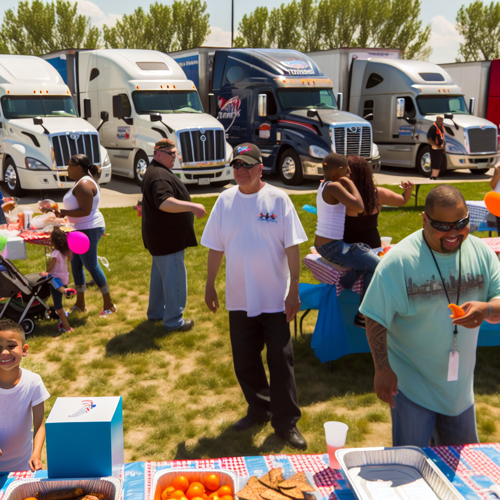 Truck Drivers Charity Event