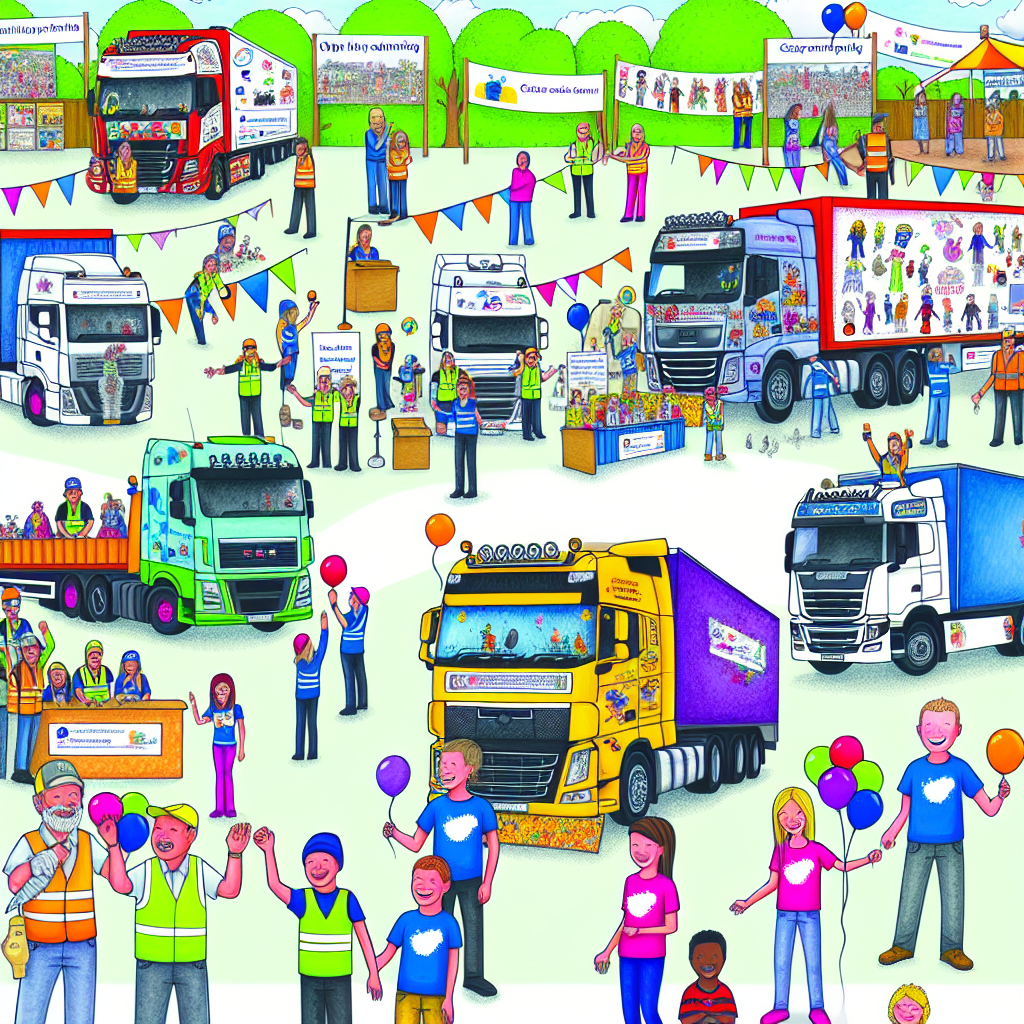 Truck Drivers Charity Event