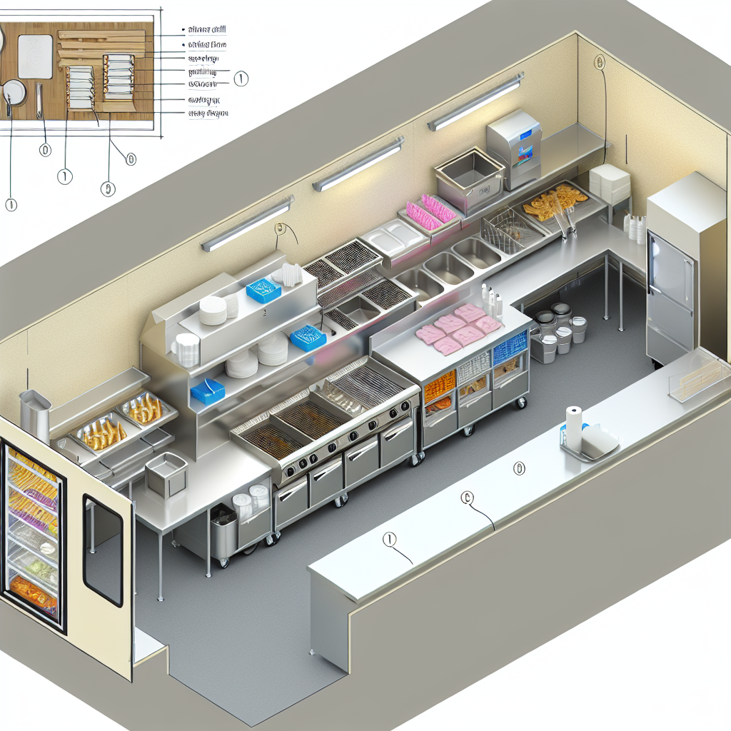 Food Truck Interior Layout
