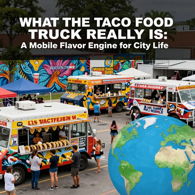 Inside a taco food truck’s compact kitchen, where design and equipment enable fast, flavorful service on wheels.