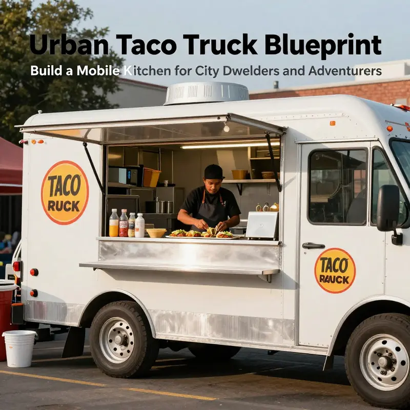 Concepting the menu and branding in a mobile kitchen context.