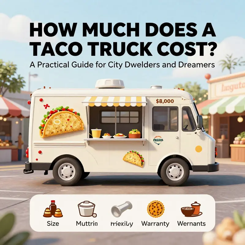 Tech and equipment choices that drive taco truck pricing, from prep spaces to service windows.