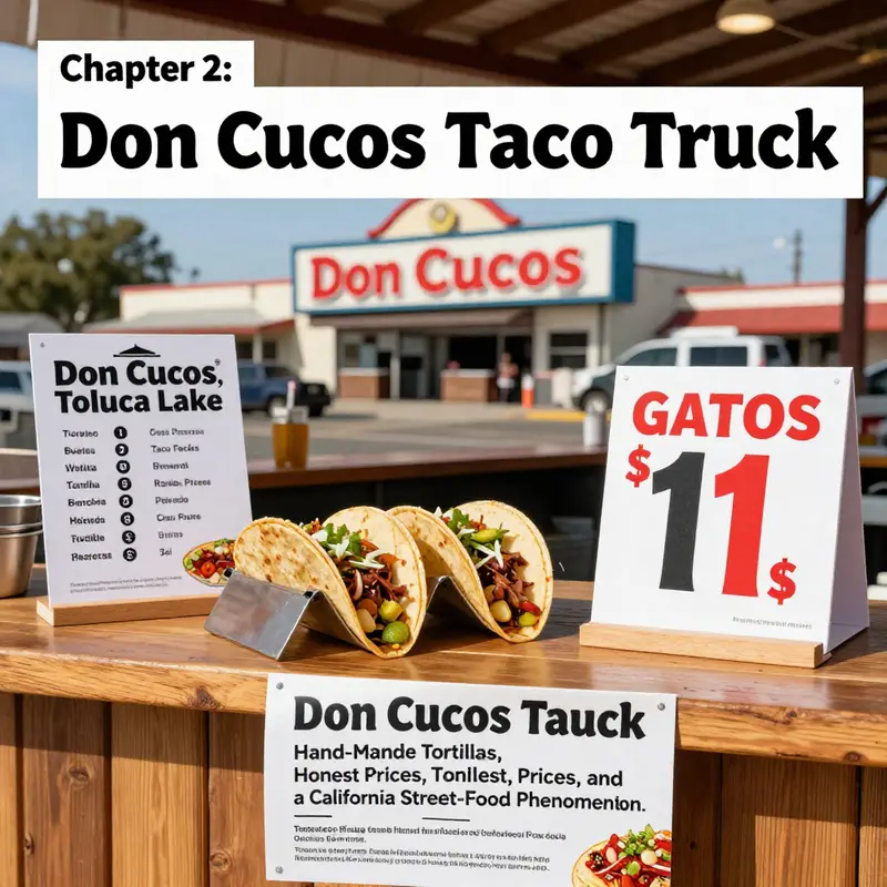 Hand-made tortillas and precise prep showcase Don Cucos’ craft.