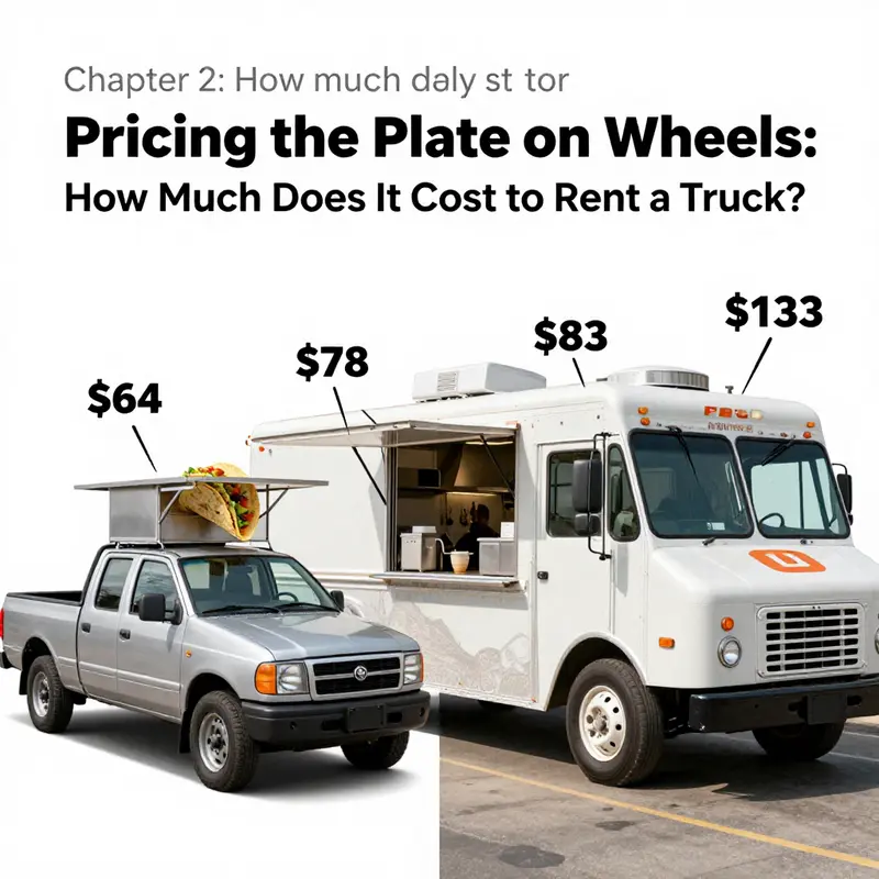 Overview of rental market and price ranges for taco trucks and related vehicles.