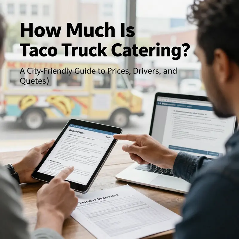 Market segments show up as three distinct taco truck options with clear price bands.