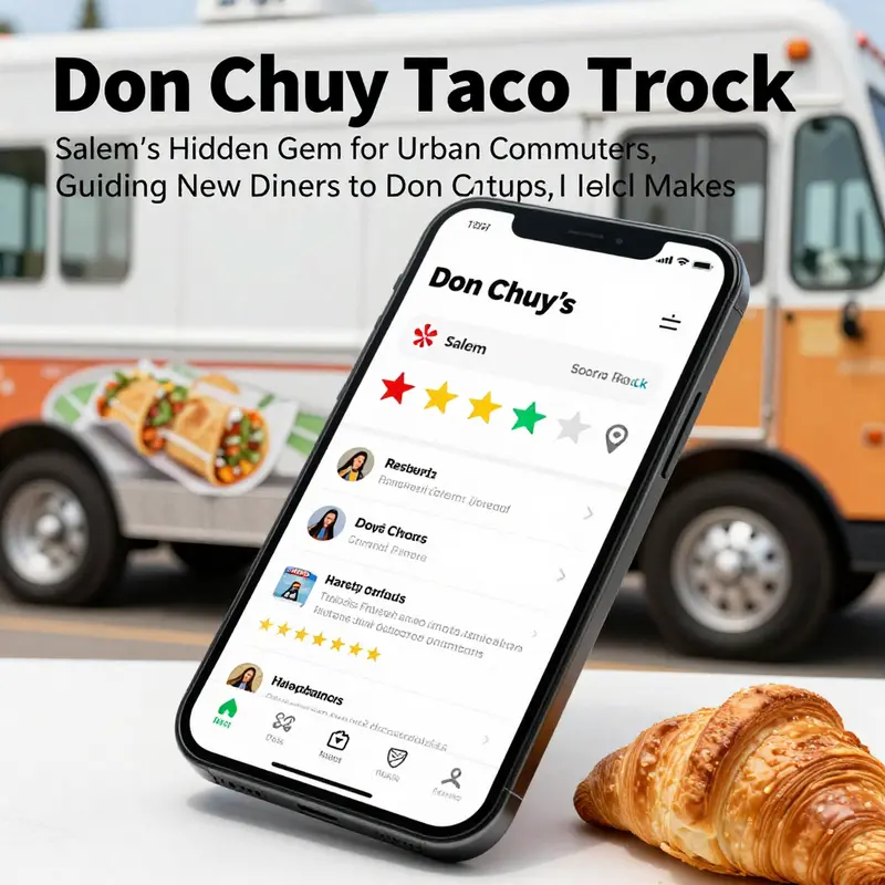 Don Chuy Taco Truck draws a steady Salem crowd, illustrating its reputation as a community anchor for quick, friendly meals.