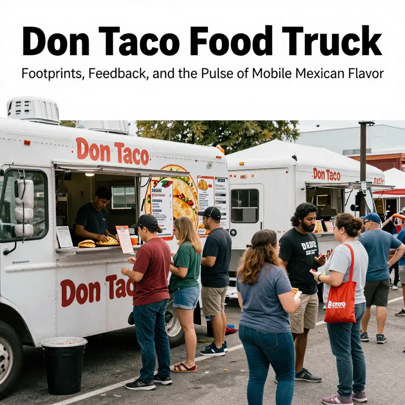 Don Taco Food Truck in Somis, CA illustrating its geographic footprint and local operations.