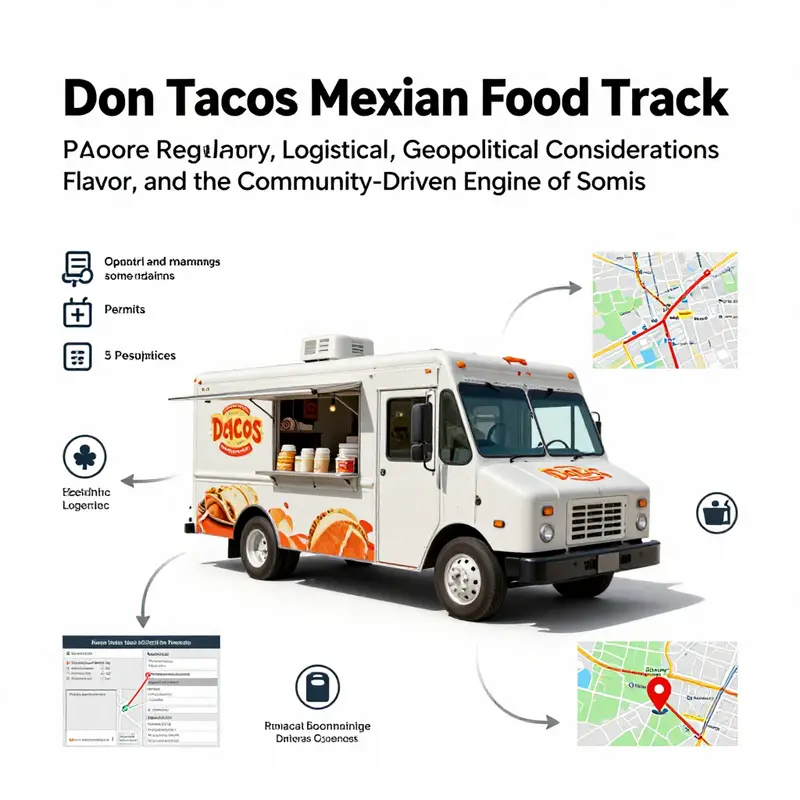 A night-time view of Don Tacos’ tech-enabled operations, illustrating how software, hardware, and staff coordination deliver quick, consistent meals.