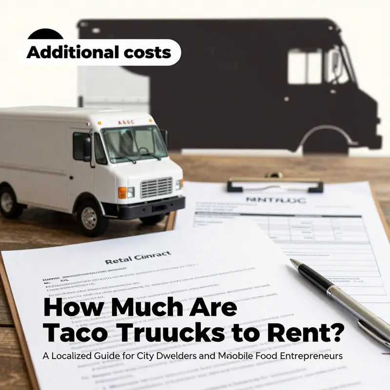 Prices for taco-truck rentals differ by city, driven by demand, local costs, and permit ecosystems.