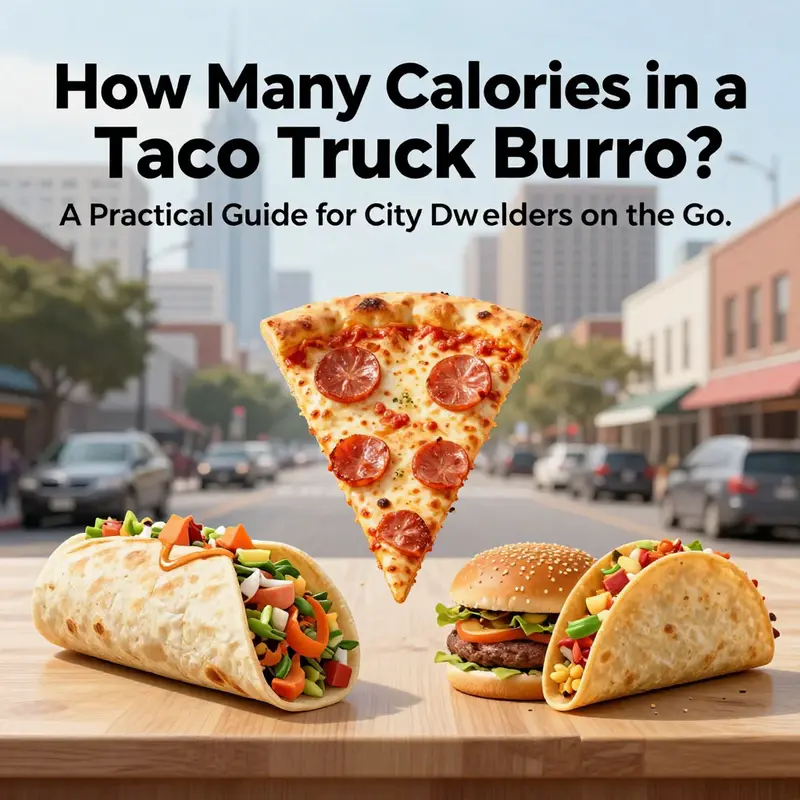 Visual breakdown of burrito components and their calorie contributions for an informed estimate.