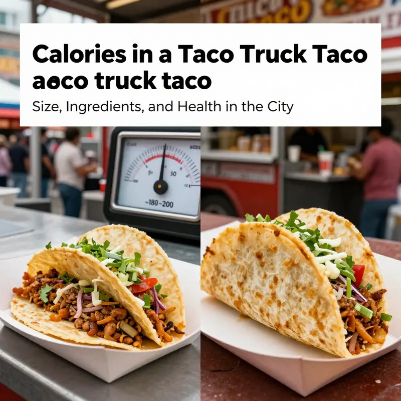 Mexican-style vs French-style taco sizes illustrate calories variability by region and portion.