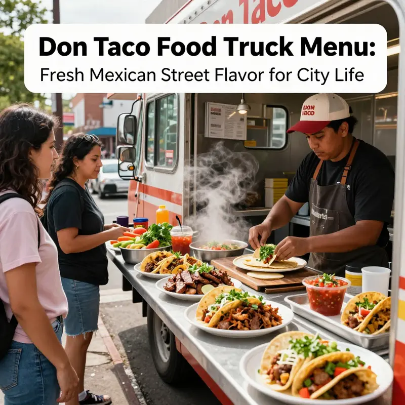 A lineup of core Don Taco street tacos—carne asada, al pastor, pollo asado, and more—ready for flavorful on-the-go meals.