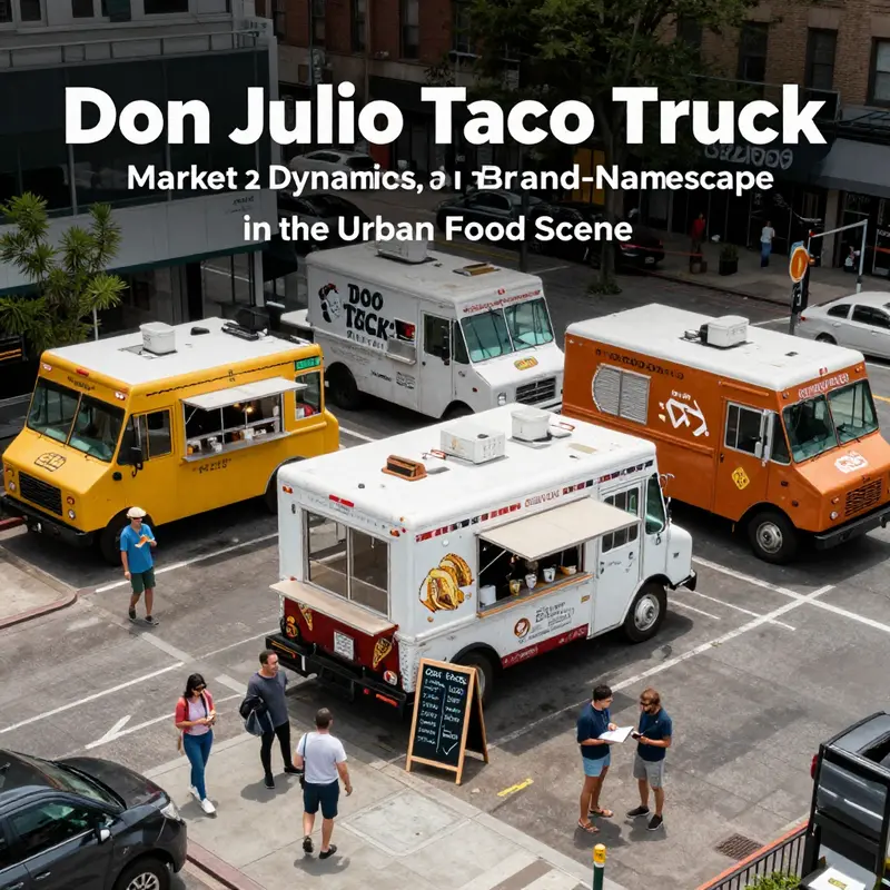 A high-tech, compliant mobile kitchen setup illustrating the technological backbone of mobile food service in an urban environment.