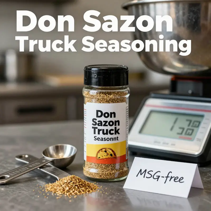 Key flavors and practical uses of Don Sazon for quick, restaurant-like results in urban settings.