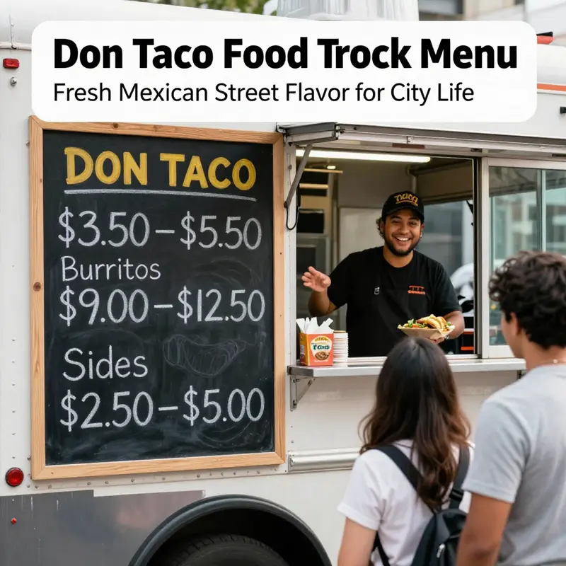 A lineup of core Don Taco street tacos—carne asada, al pastor, pollo asado, and more—ready for flavorful on-the-go meals.