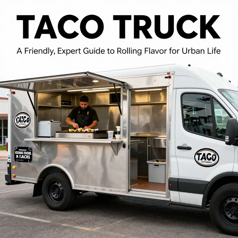 A strategic planning setup that connects concept, audience, and financials for a city-focused taco truck.