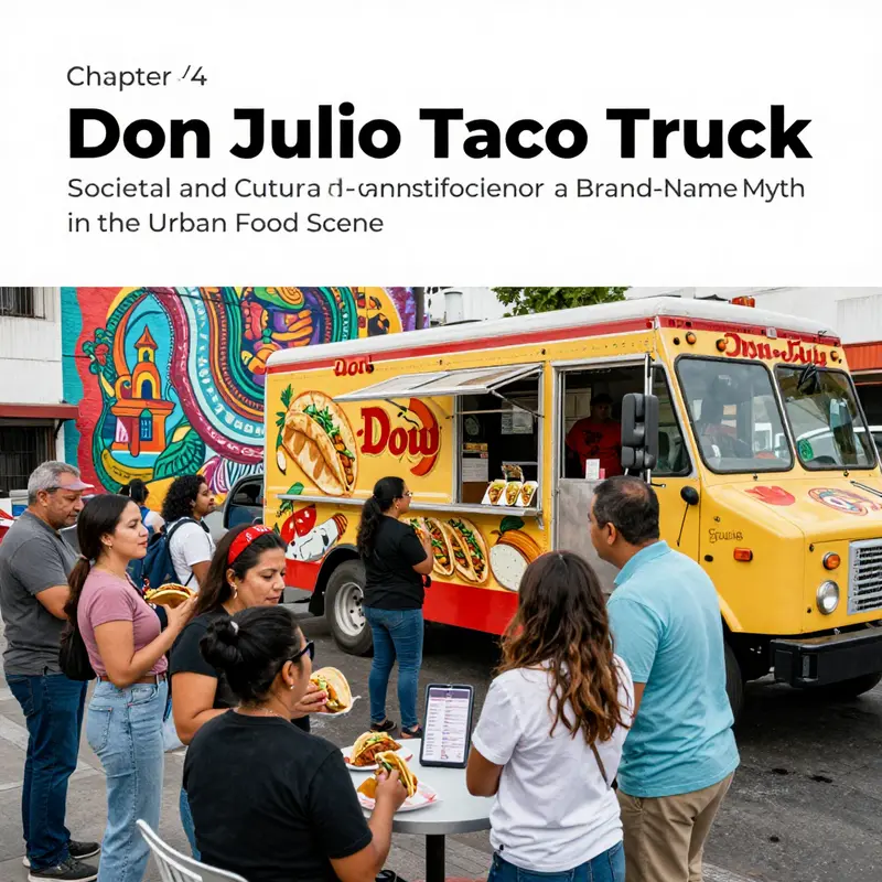 A high-tech, compliant mobile kitchen setup illustrating the technological backbone of mobile food service in an urban environment.