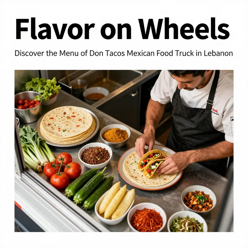 A delightful selection of tacos showcasing the diverse menu at Don Tacos Mexican Food Truck.