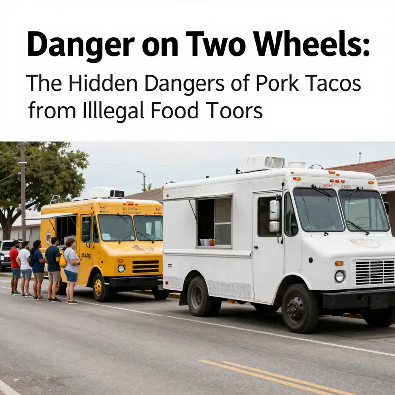 While these tacos look irresistible, hidden health risks lurk behind unregulated food trucks.
