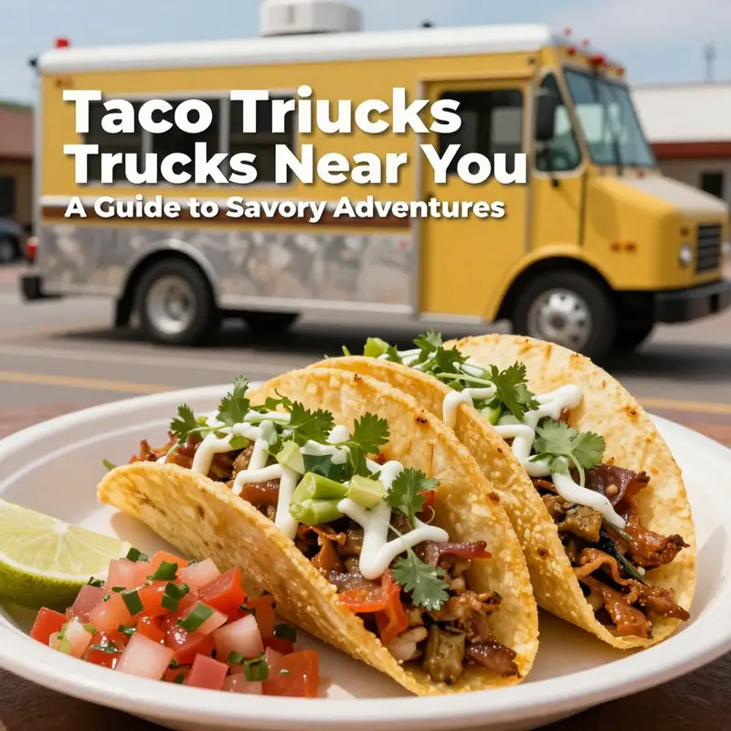 Discover the array of taco trucks available in your local area, each offering unique flavors.