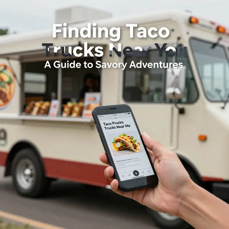 Discover the array of taco trucks available in your local area, each offering unique flavors.