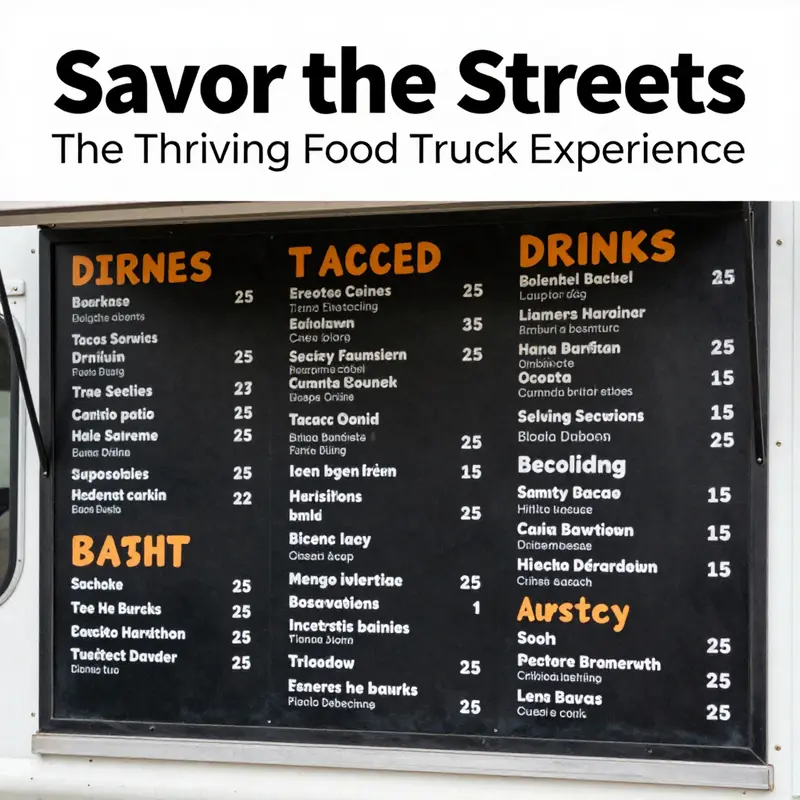 Urban commuters enjoying delicious tacos and burritos from a busy food truck.