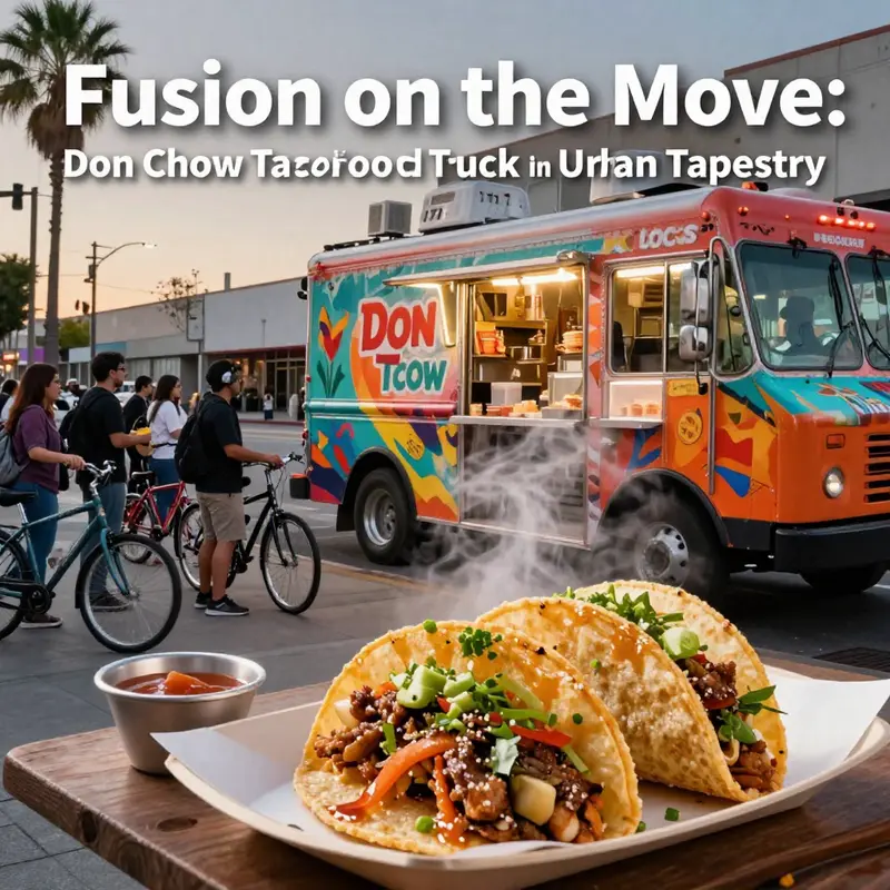 Chimale and Ultimate LA Taco take center stage beside the Don Chow Tacos truck.