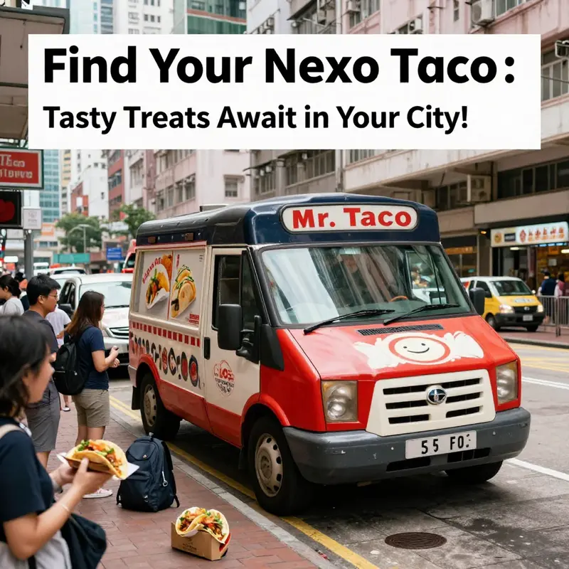 Mr. Taco Truck in Hong Kong offers a delightful selection of tacos in a vibrant urban setting.
