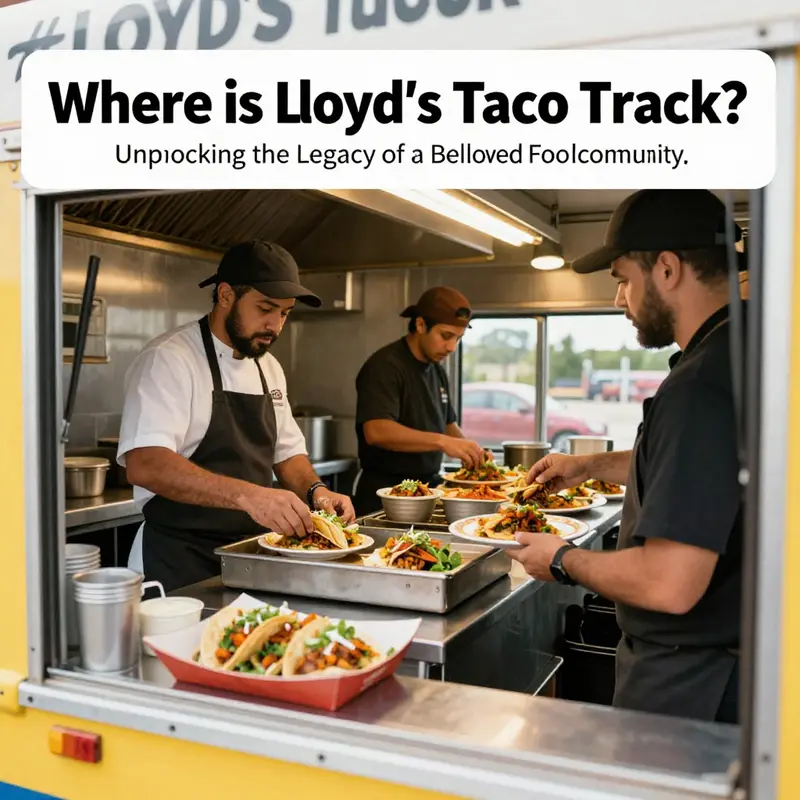 The bustling street corner in Brooklyn where Lloyd’s Taco Truck was a culinary hotspot.