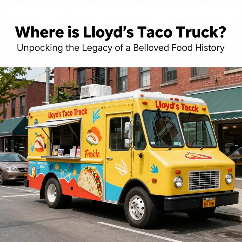 The bustling street corner in Brooklyn where Lloyd’s Taco Truck was a culinary hotspot.