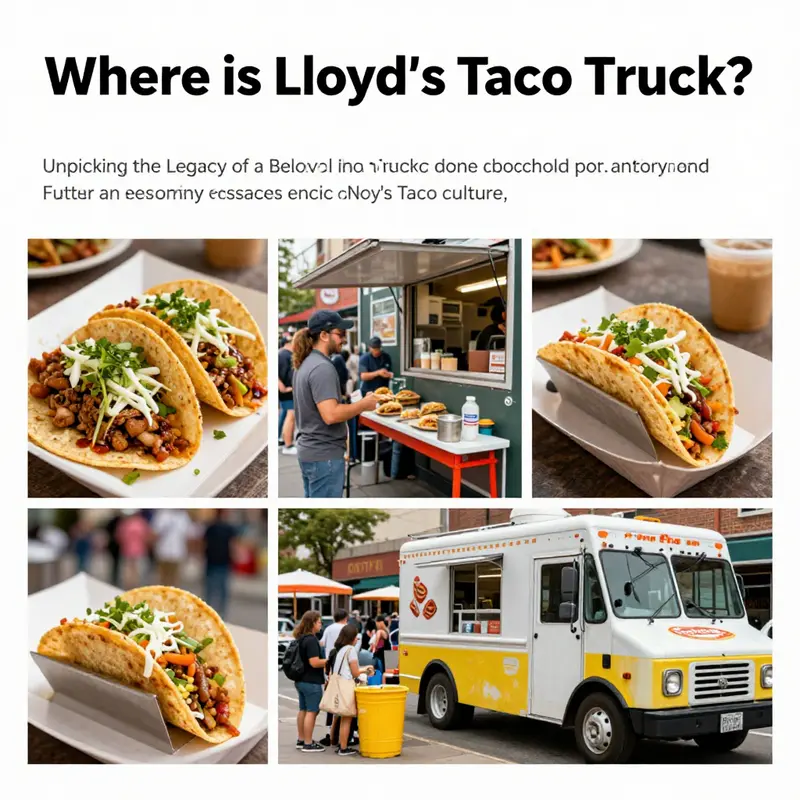 A colorful collage depicting various taco dishes and street food scenes, encapsulating the taco culture in NYC.