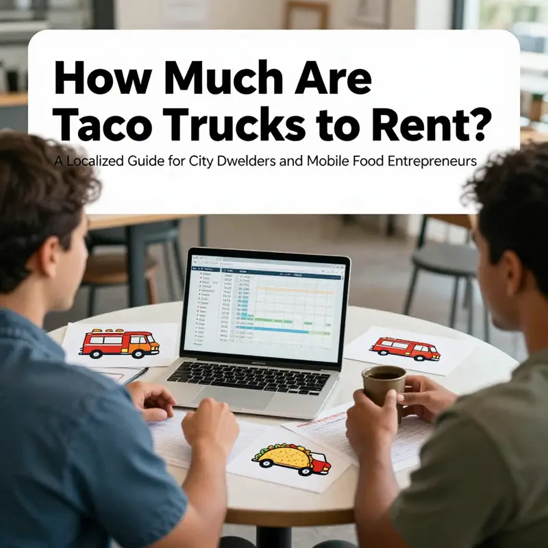 Prices for taco-truck rentals differ by city, driven by demand, local costs, and permit ecosystems.