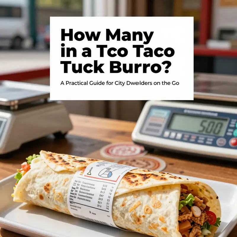 Visual breakdown of burrito components and their calorie contributions for an informed estimate.