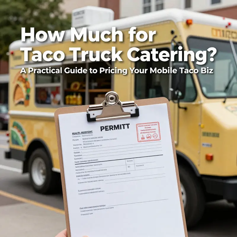 Overview of price bands and the key baseline factors that set costs for taco truck catering.