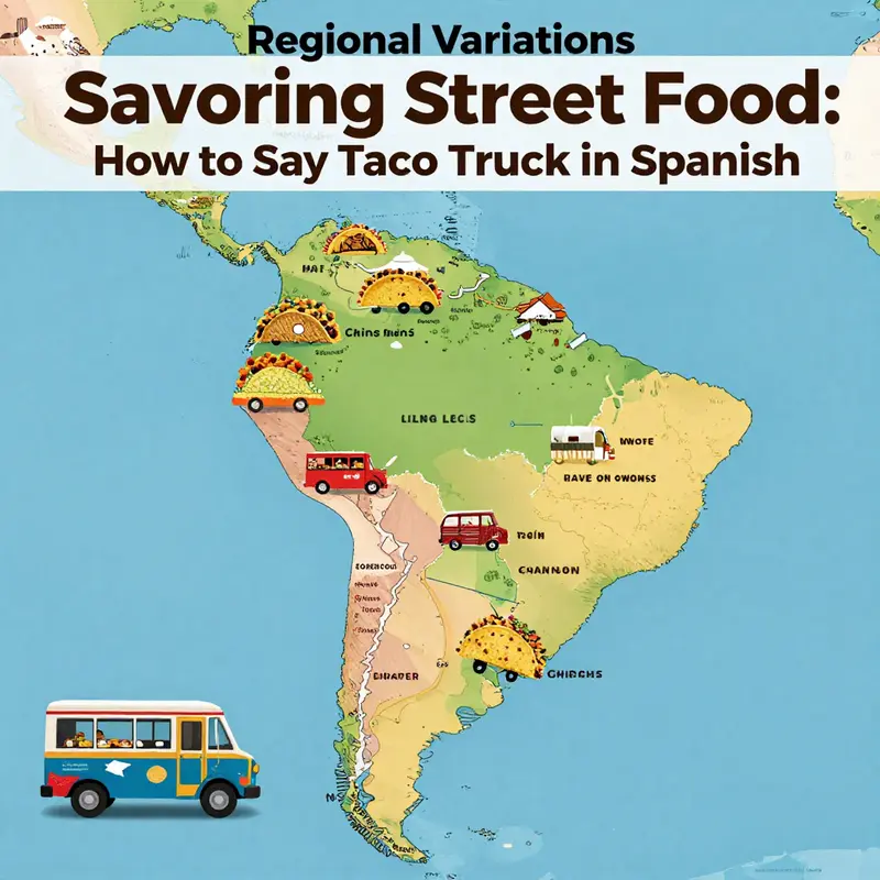 A colorful taco truck capturing the essence of street food culture.