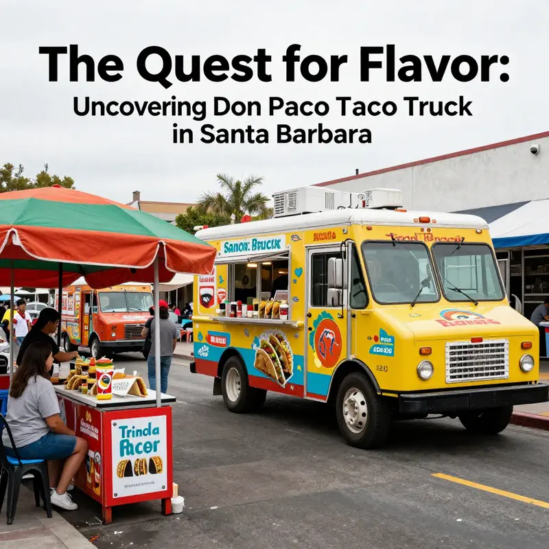 Santa Barbara’s lively food scene with a variety of taco options.