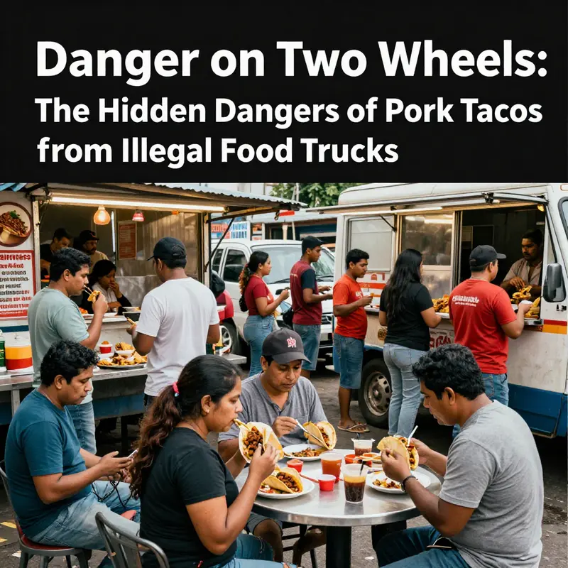While these tacos look irresistible, hidden health risks lurk behind unregulated food trucks.