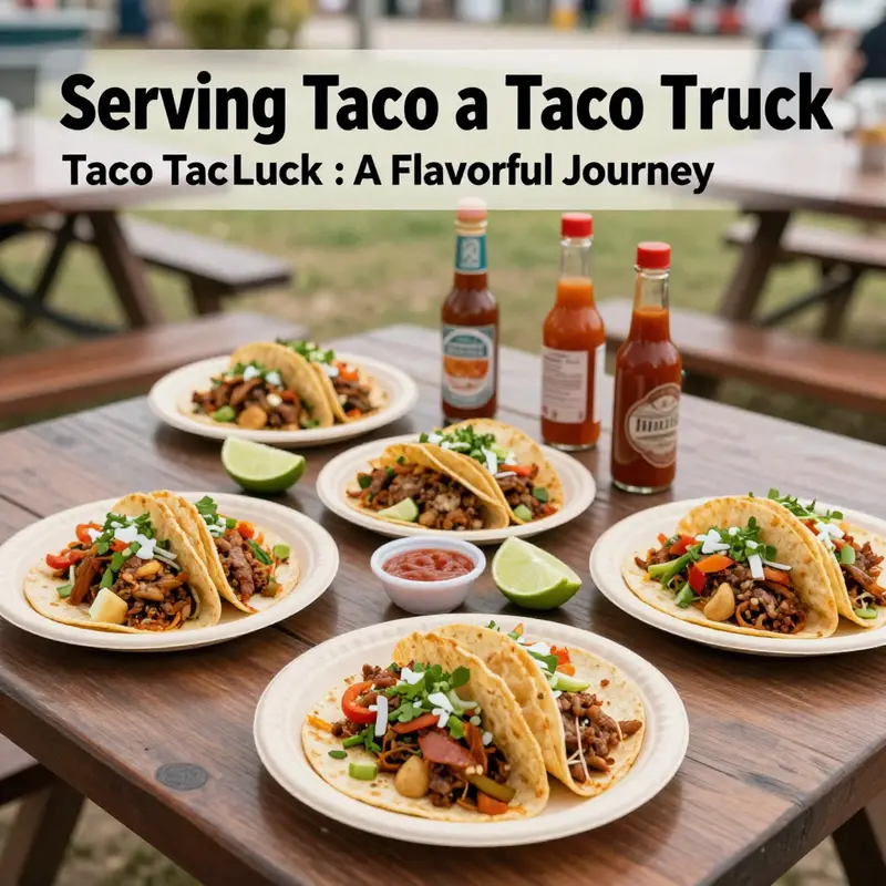 An array of fresh ingredients perfect for crafting authentic tacos.