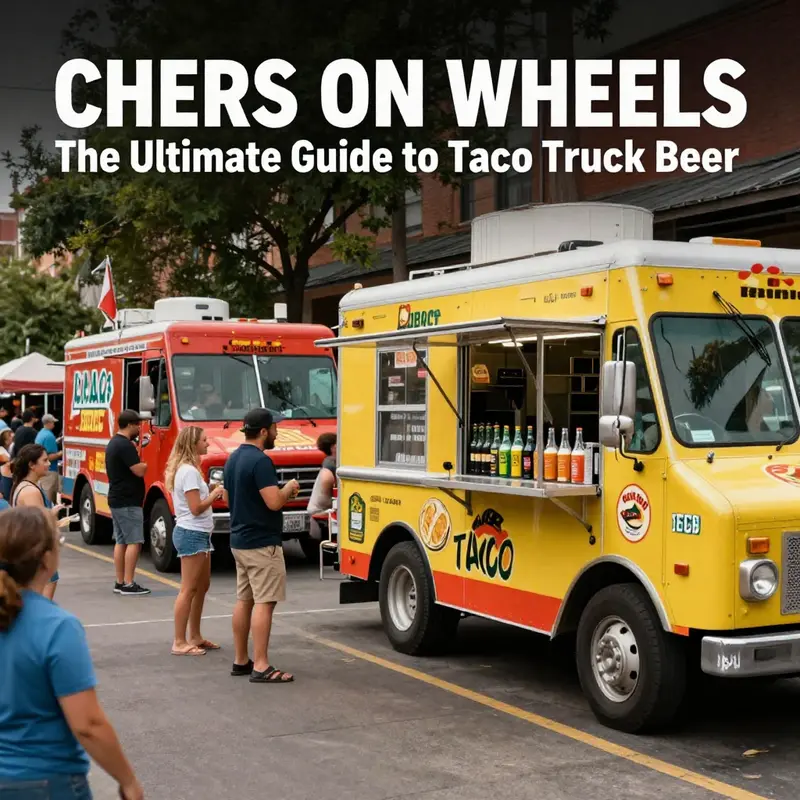 Explore the vibrant options for mobile beer vending alongside your favorite taco trucks.